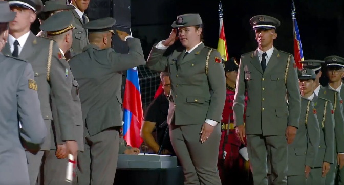 Ceremonia e diplomimit të studentëve të Akademisë së Forcave të Armatosura (video)