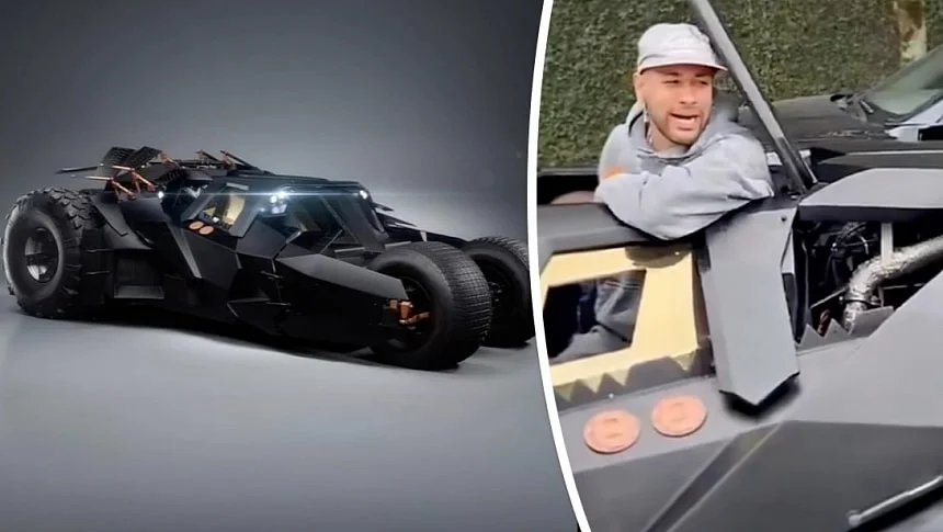 Çmenduria e fundit e Neymar. Shpenzon 1.3 milionë euro për një “Batmobil”, që… nuk mund ta ngasë
