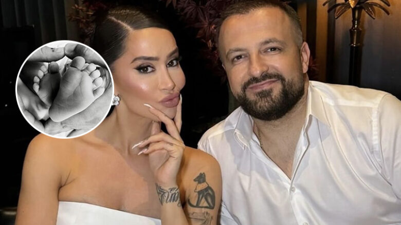 Dafina poston foton e parë dhe tregon emrin e veçantë të djalit