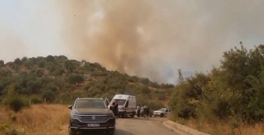 Dimal/ Zjarri masiv në Delvinë shkrumbon banesat, dy efektivë policie të dëmtuar nga tymi dhe djegiet