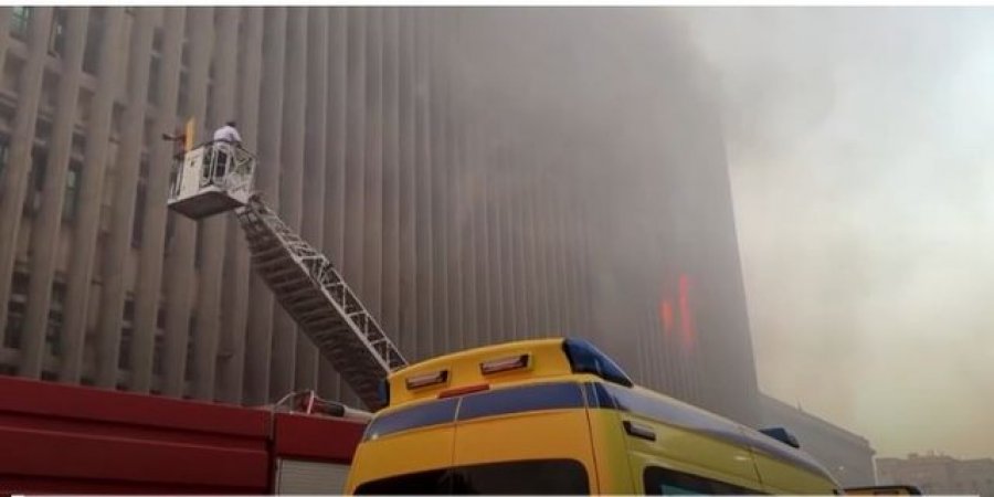 Egjipt/ Zjarr në ndërtesën e telekomunikacionit në Kajro, 4 të vdekur dhe 22 të plagosur