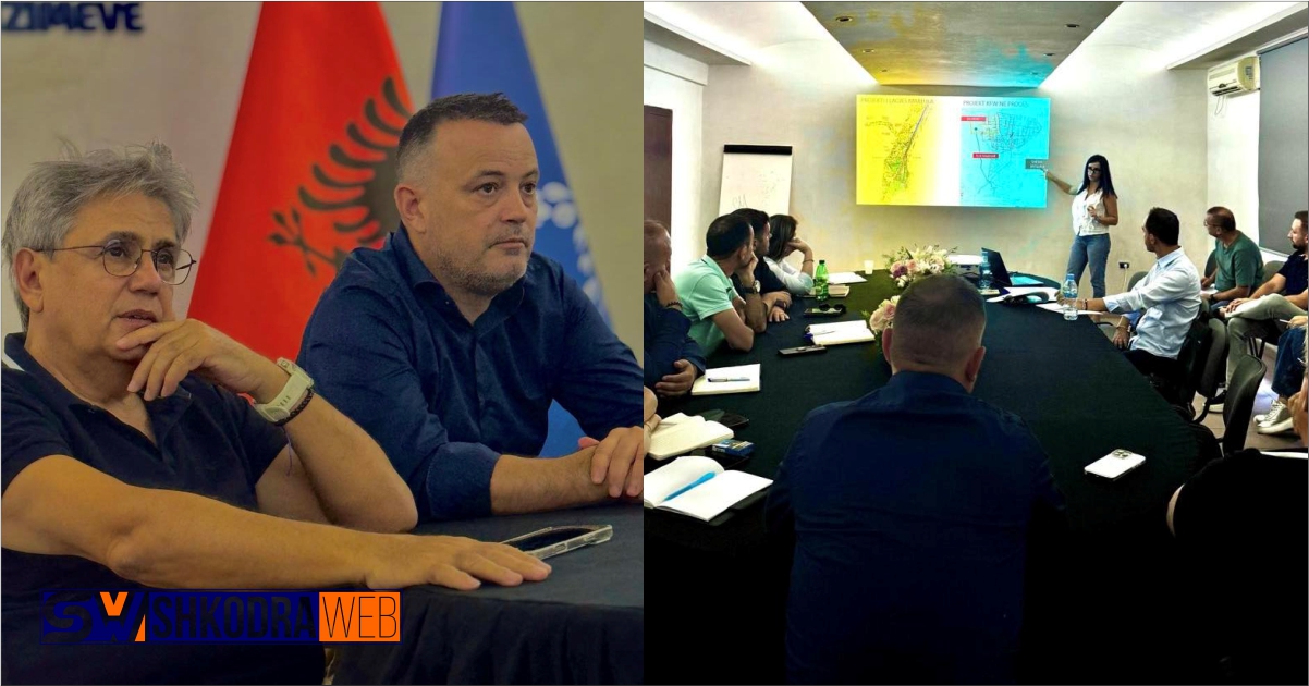 FOTO – Projekt ambicioz për furnizimin me ujë te “Mark Lula”, kryebashkiaku Benet Beci jep detaje…