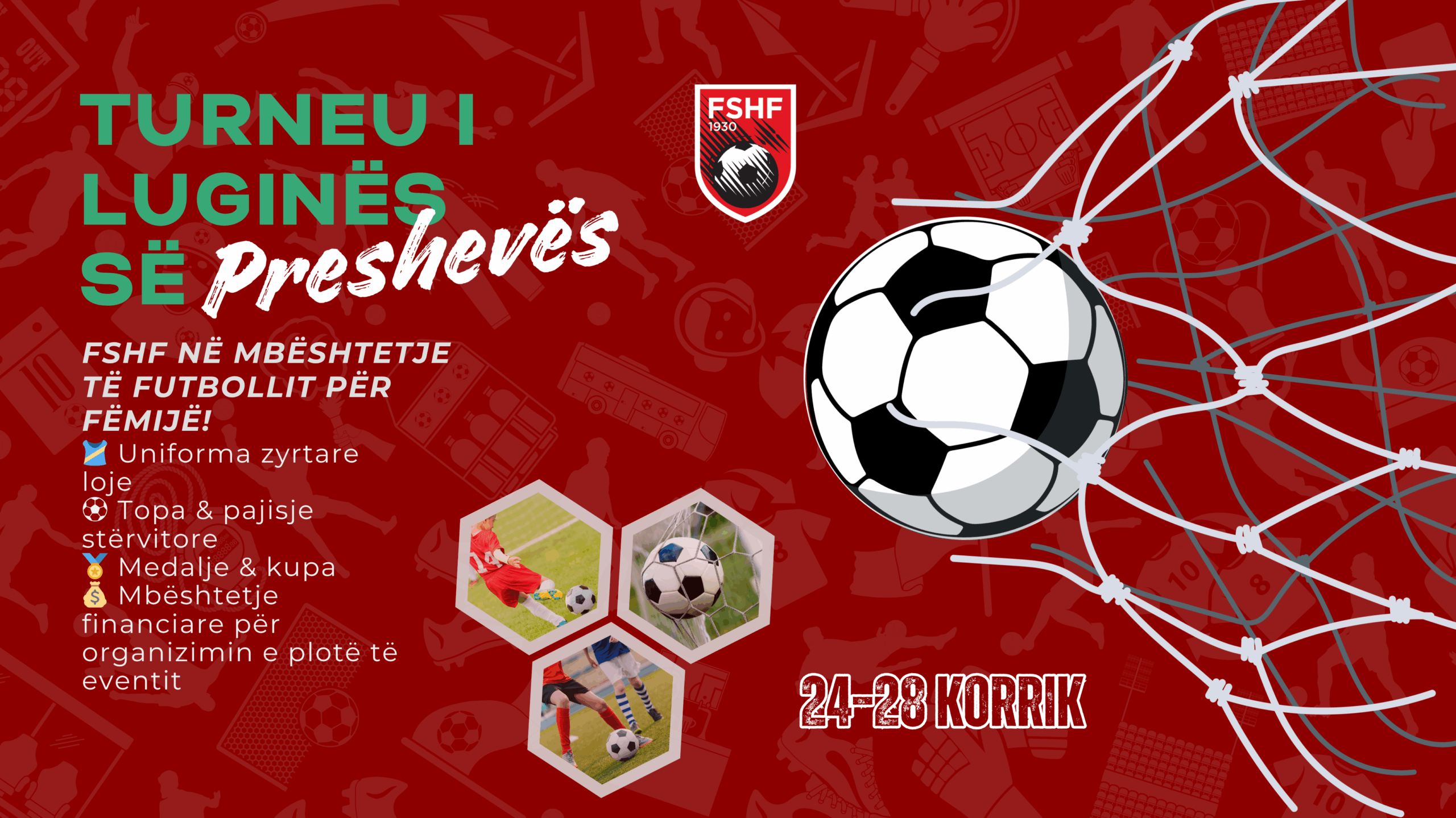 Futbolli bashkon fëmijët e Preshevës dhe diasporës, FSHF mbështet financiarisht dhe me bazë materiale