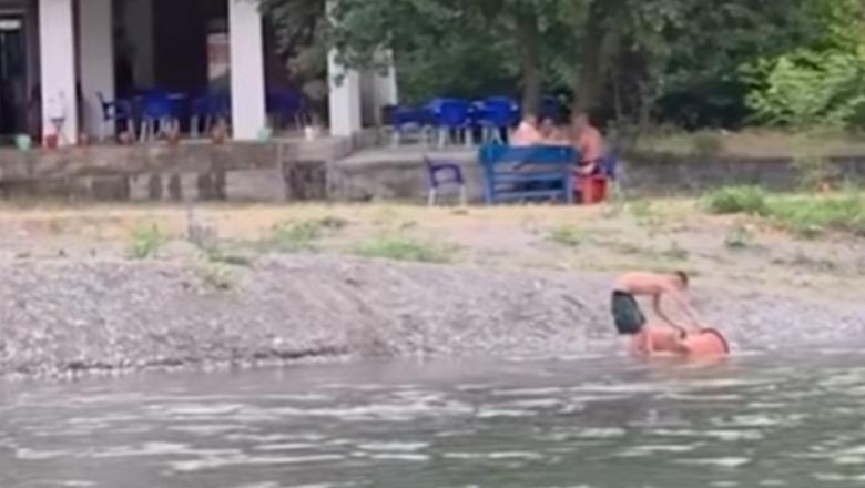 Hedhja e mbeturinave në Drin i kushton shtrenjtë lokalit/ Gjobë 13 milionë lekë për pronarin