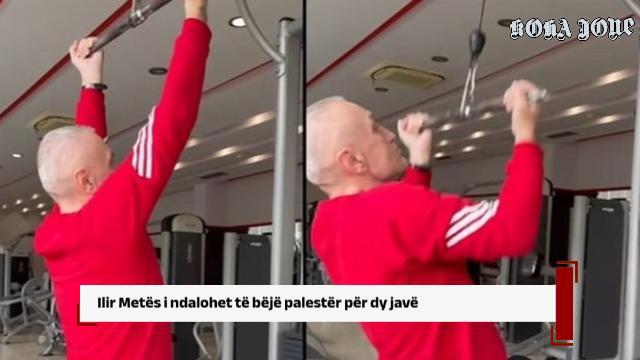 Ilir Metës i ndalohet të bëjë palestër për dy javë