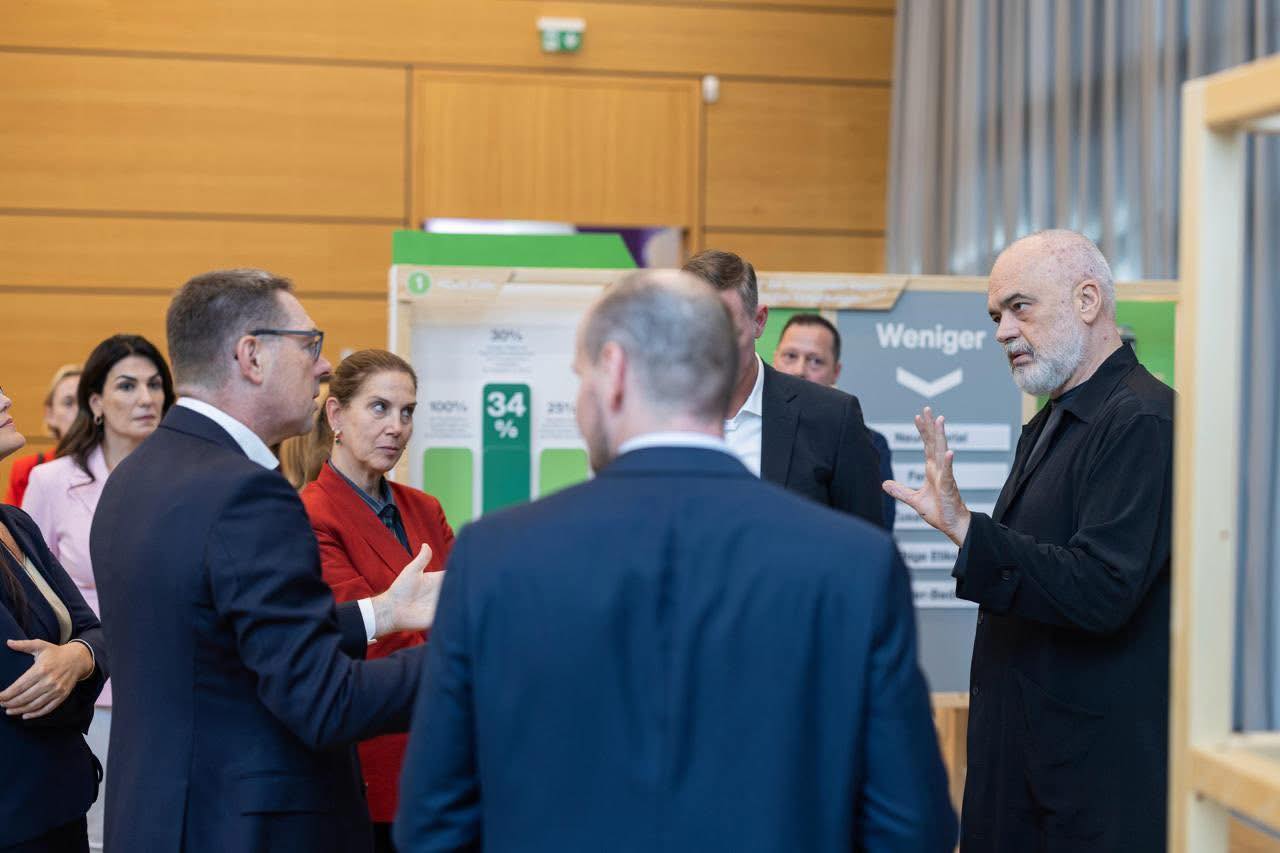 Investimet gjermane në Shqipëri, Rama zhvillon një takim me drejtues të “Schwarz Group”