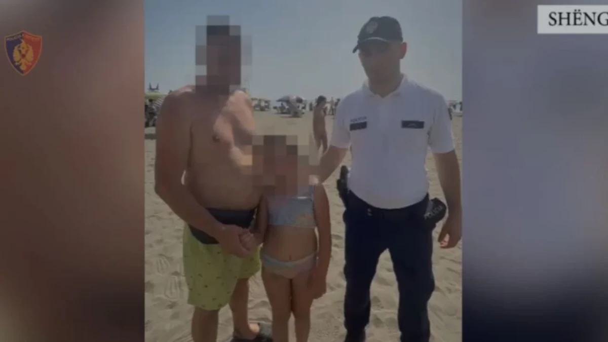 Ishte larguar nga prindërit në plazhin e Shëngjinit, gjendet pas disa orësh 9-vjeçarja