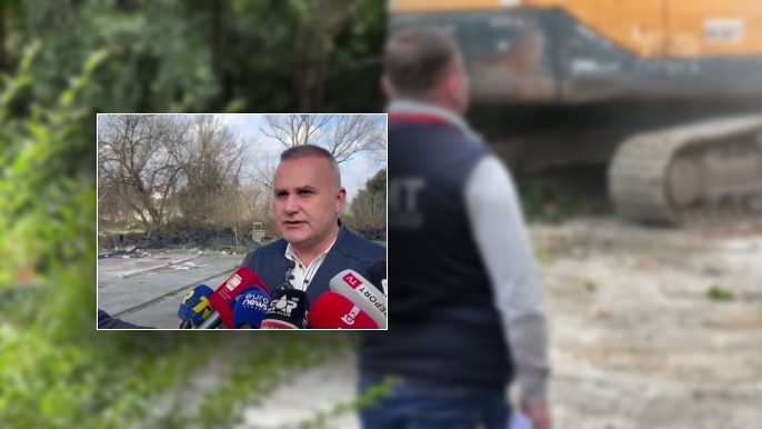 Kërcënim pas prishjeve në Theth, kreut të IKMT Shkodër i vendosin kurorë me lule në derën e prindërve