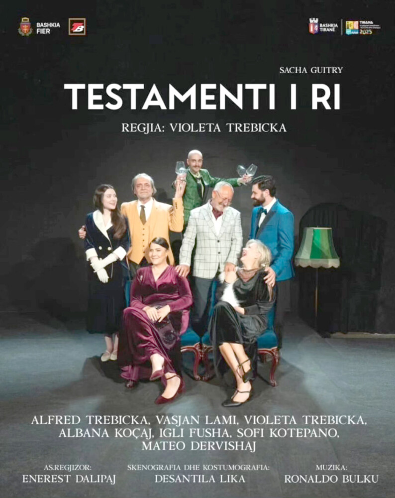 Komedia “Testamenti i ri” pas skenës së teatrit “Bylis” në skenën e Teatrit Kombëtar