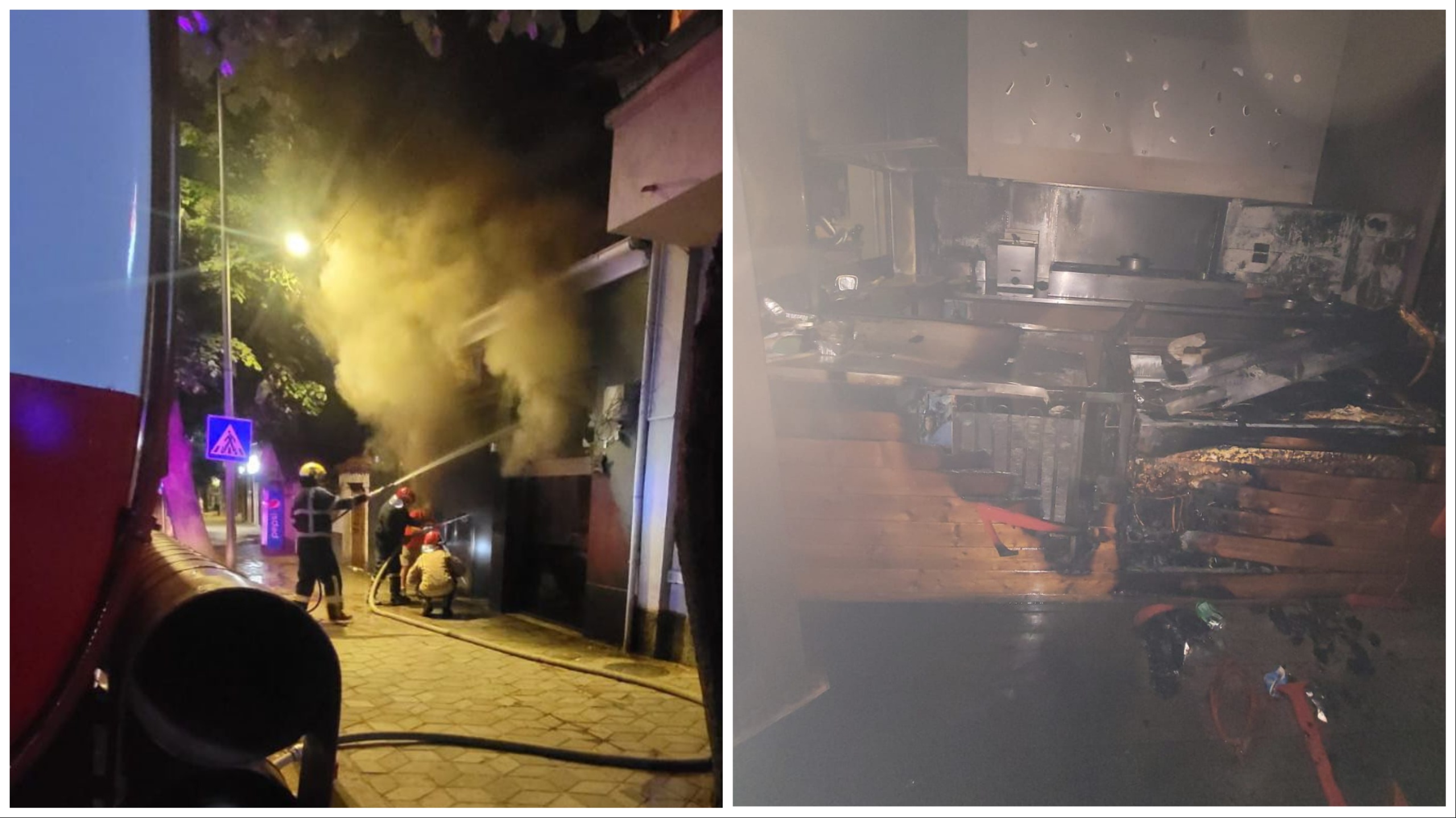 Korçë/ Përfshihet nga flakët një lokal orët e para të mëngjesit, shkak…