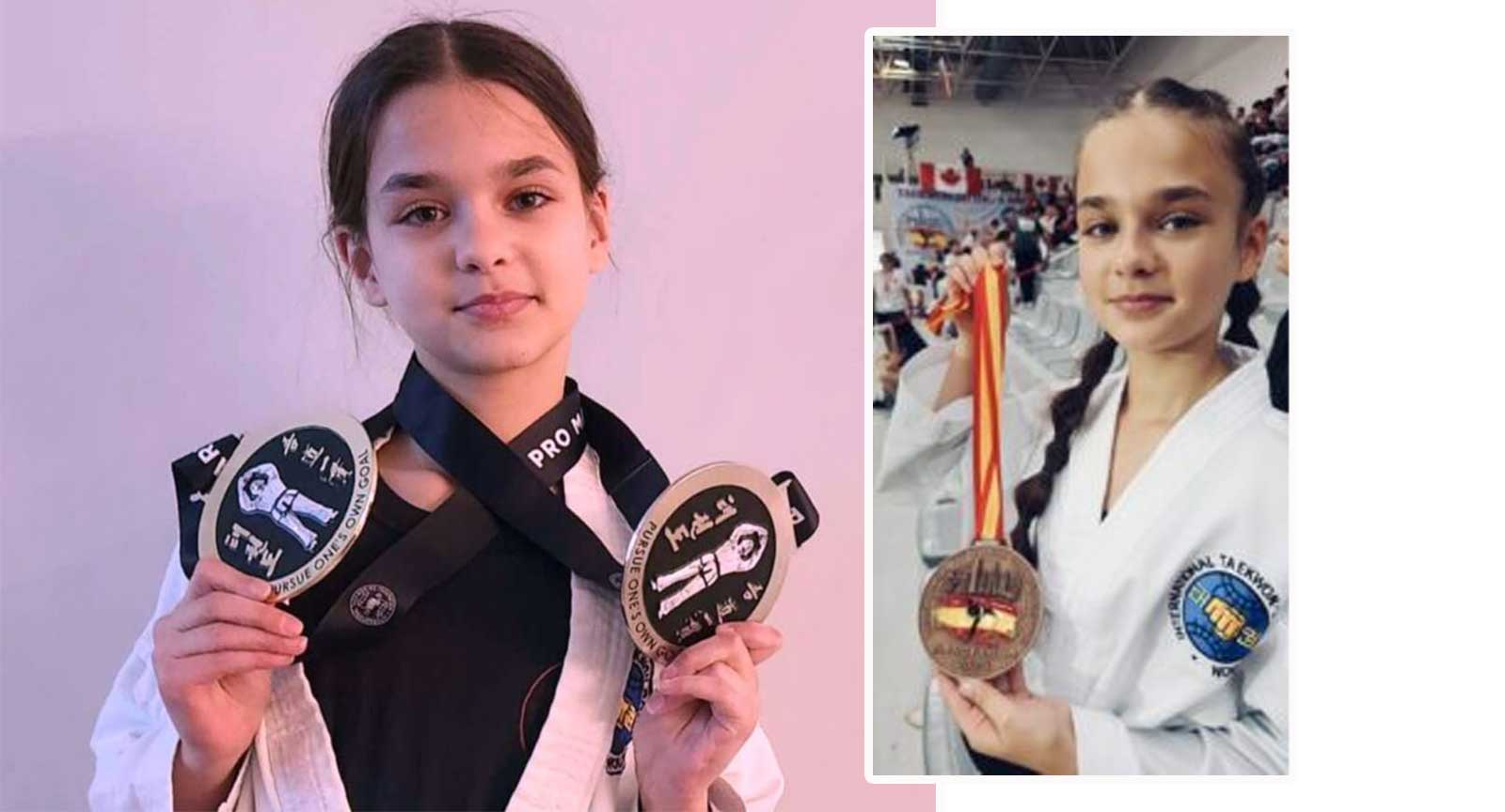 Malësorja, Melisa Leka, një yll në ngjitje, kampione e re në sport dhe art në zemër të Kanadasë
