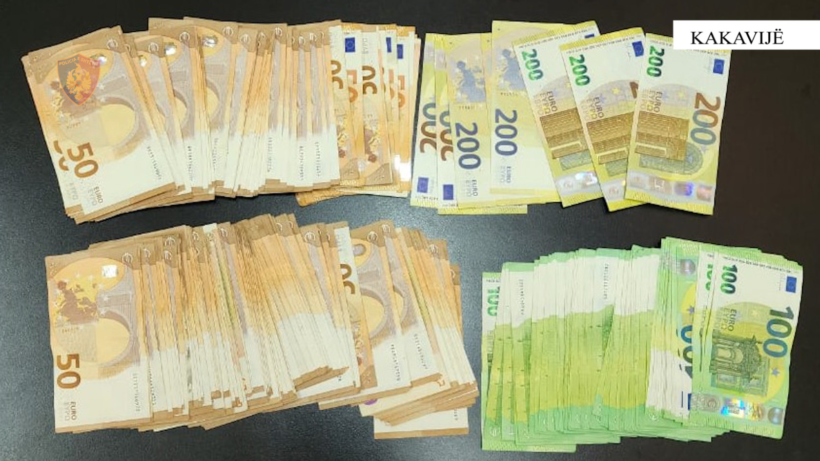 Me 14 mijë euro të padeklaruara në kufi, ndalohet një person në Kakavijë