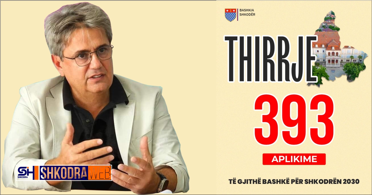 “Me 4 gusht nis procesi i intervistave”, Benet Beci: 393 aplikime për të kontribuar së bashku për Shkodrën!