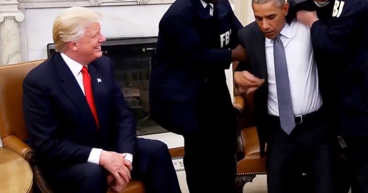 ME VD- Trump “arreston” Barack Obama-n