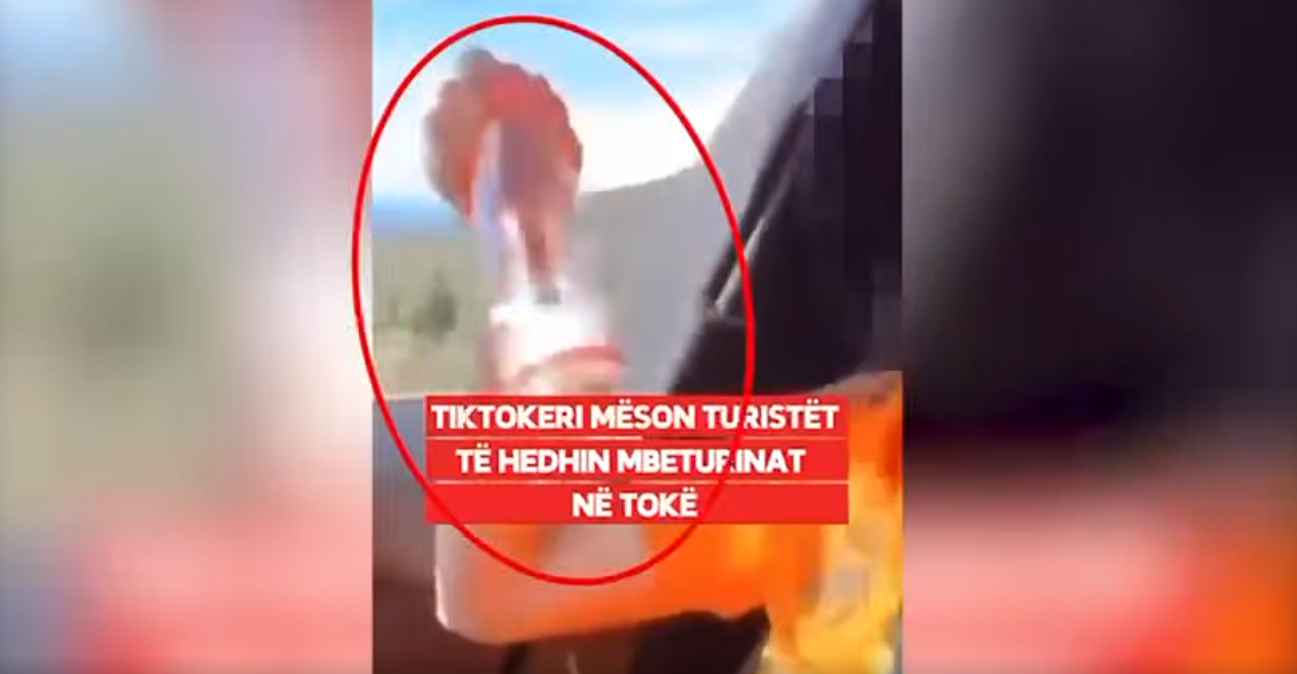 “Mësonte” turistët si të hidhnin mbeturinat në tokë,shoqërohet në polici Kozak Braçi