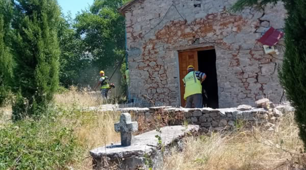 Ndërhyrje restauruese në Kishën e Shpërfytyrimit në Herbel