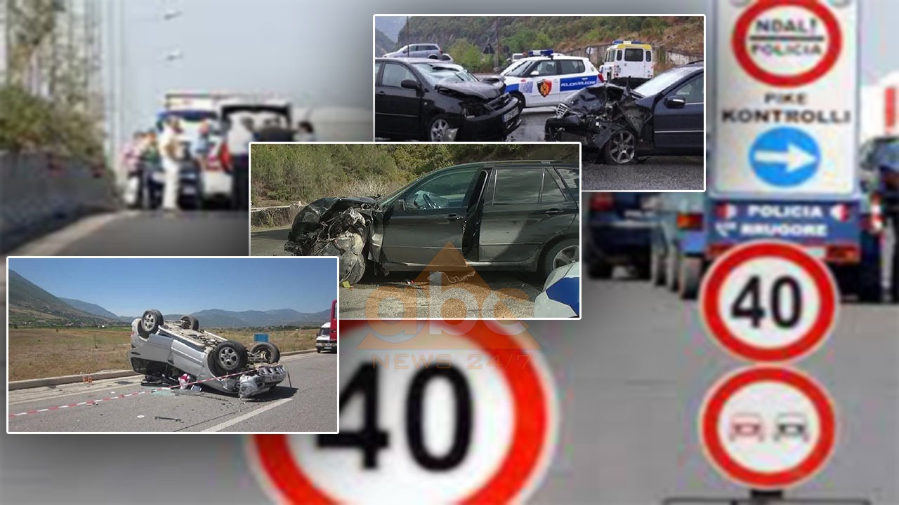 Nga janari në qershor, ulet numri i aksidenteve rrugore