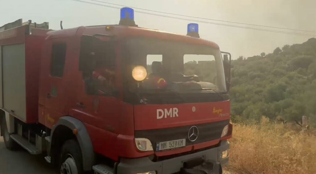 Një tjetër i lënduar nga zjarret në Delvinë, 42-vjeçari pëson djegie të rënda