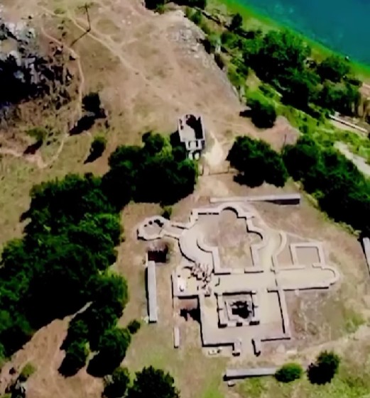 Pamjet, ja si duket mozaiku i Bazilikës Paleokristiane në Lin të Pogradecit