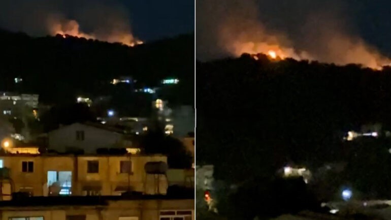 Përfshihet nga zjarri Kodra e Selitës në Tiranë