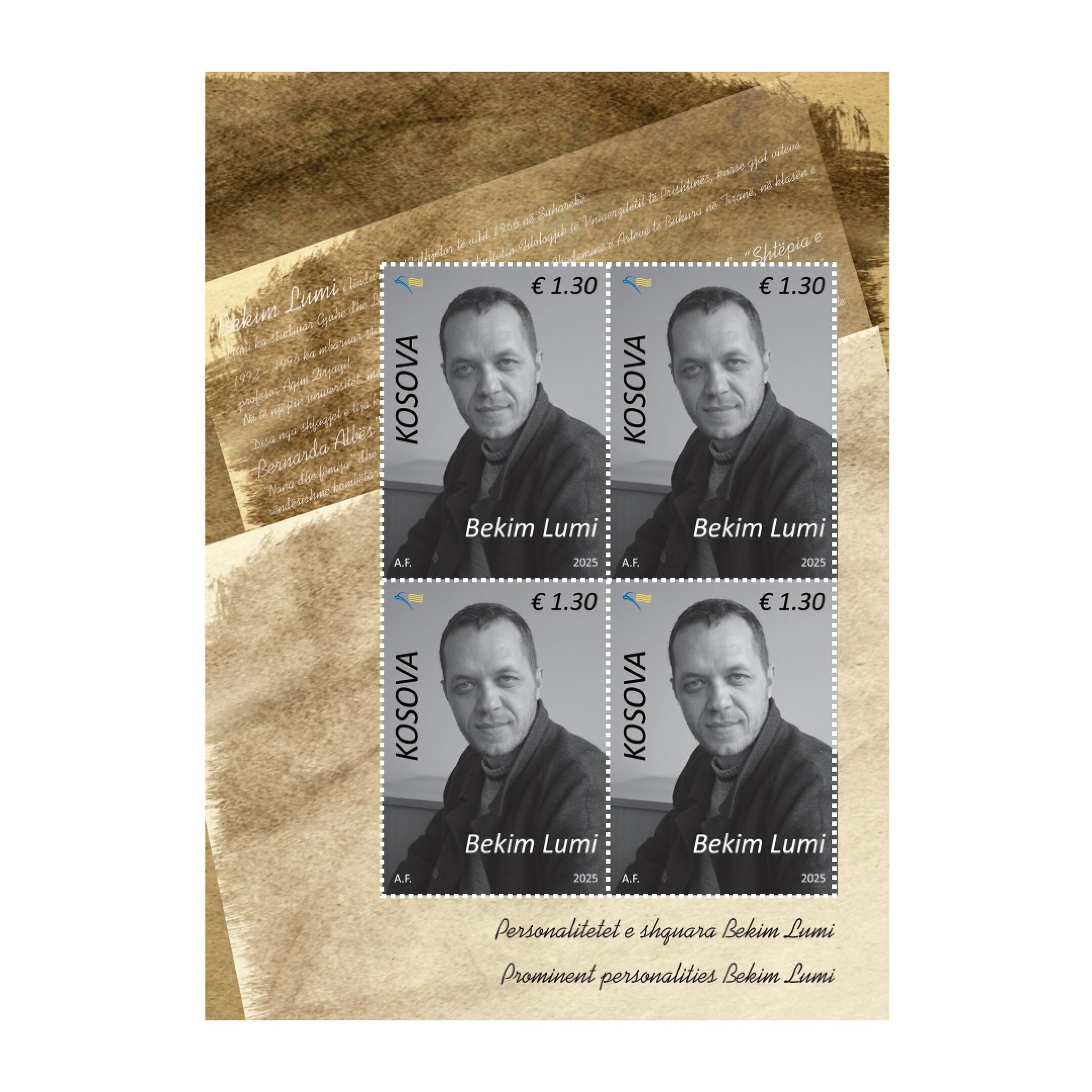 Posta e Kosovës nderon regjisorin Bekim Lumi