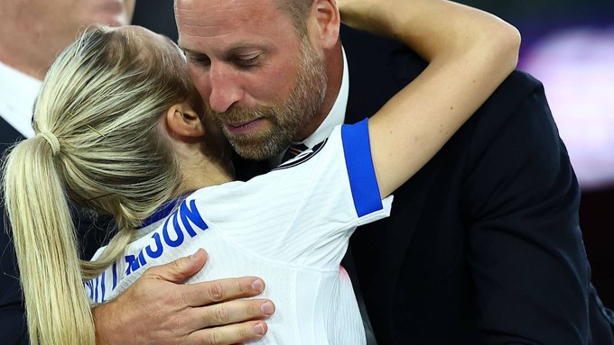 Princi William harron ‘statusin’ gjatë festës së Anglisë në Euro Women’s