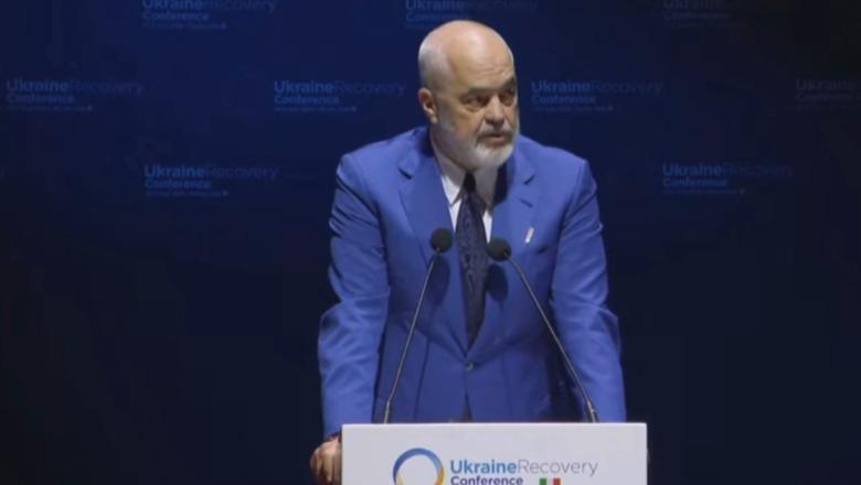 Rama në konferencën për Ukrainën: Motra ime e dashur Giorgia Meloni i kujtoi të gjithëve sot se të gjitha rrugët të çojnë në Romë