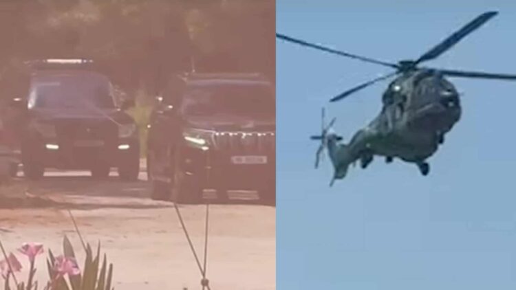 Rama shkon në Vlorë me helikopter ushtarak, eskorta e shoqëron drejt vilës qeveritare