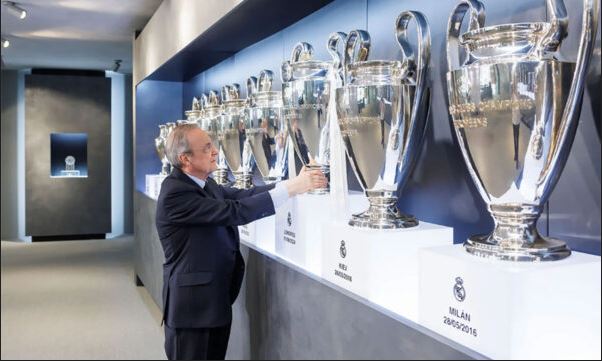 Reali i Madridit kujton 25 vjetorin e presidencës së Florentino Perezit, e bëri Realin makineri trofesh të mëdhenj