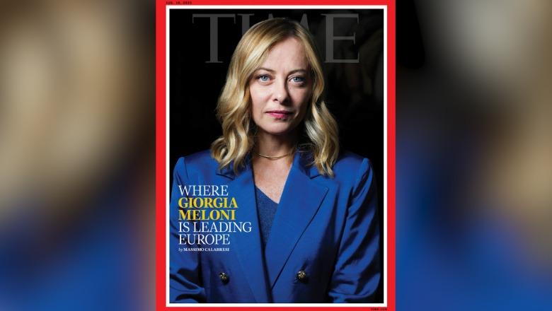 Revista ”Time” nxjerr në kopertinë Giorgia Meloni: Ndër figurat më interesante në Europë