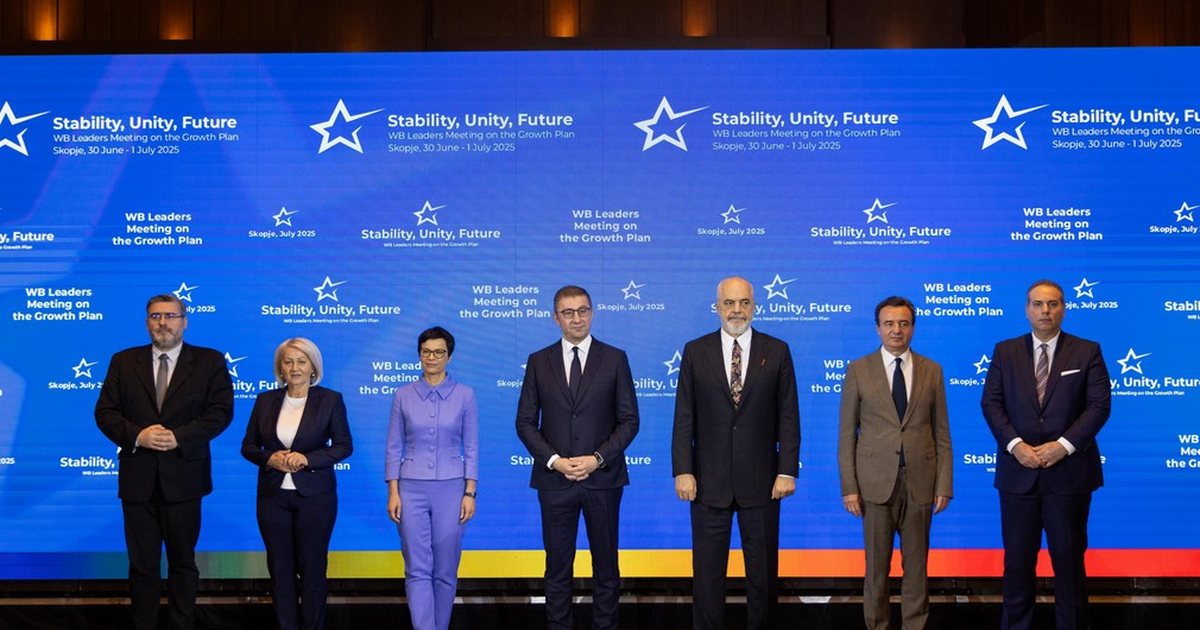 Samiti në Shkup! Diskutohet plani i rritjets, Rama: Do përmbushim detyrimet! Kos: BE gati për zgjerim