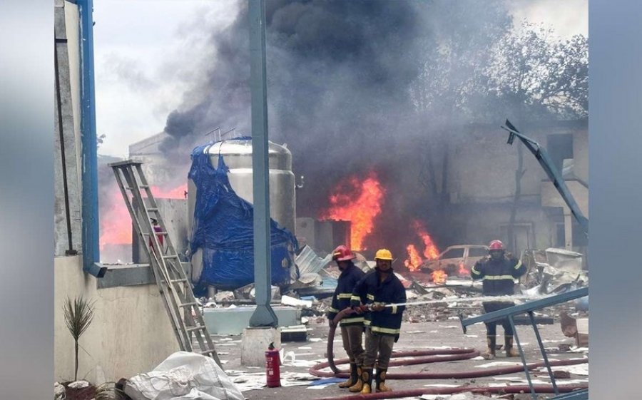 Shpërthim në një fabrikë kimike në Telangana, Indi, 10 të vdekur dhe dhjetëra të plagosur