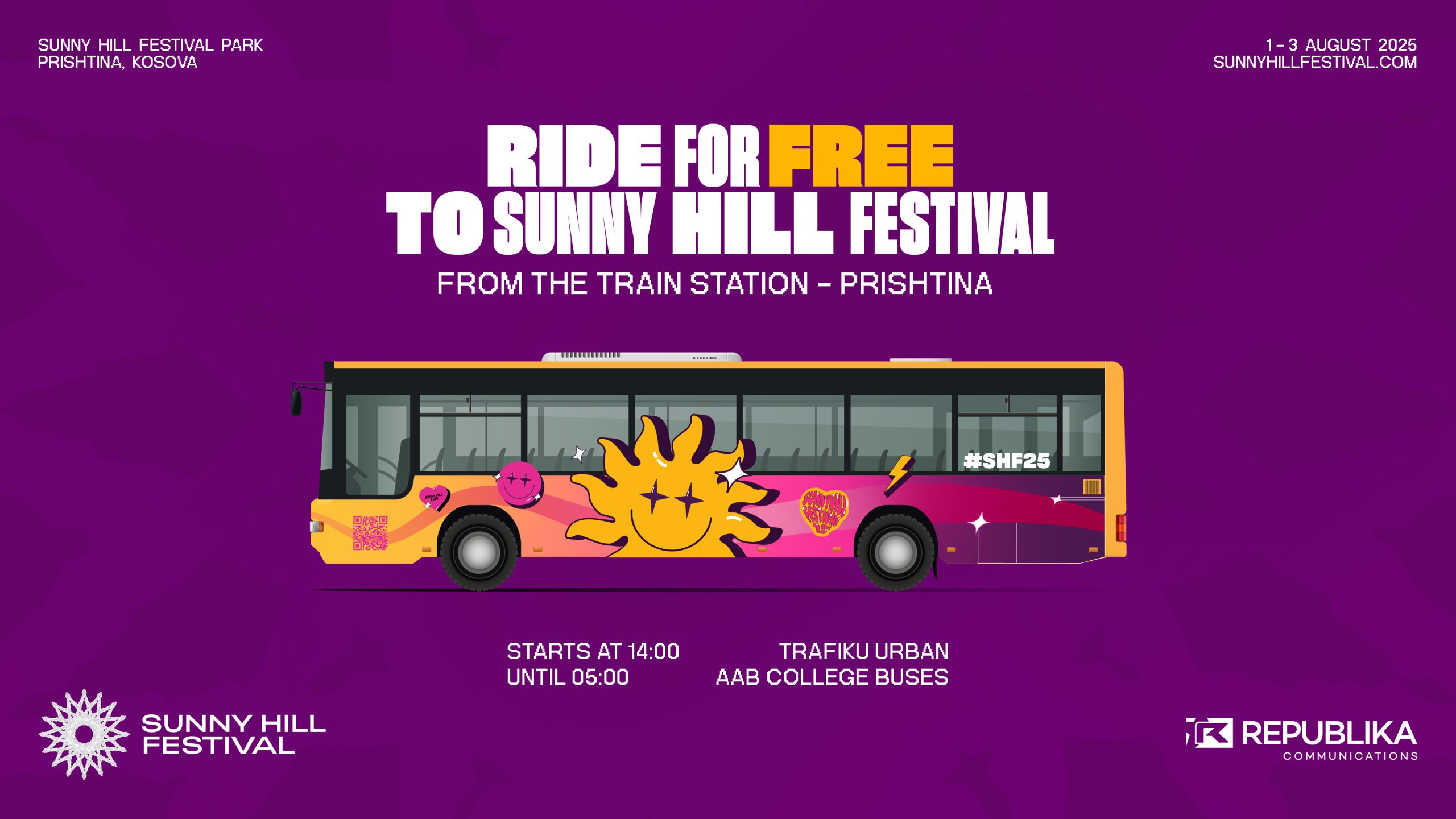 Sunny Hill Festival vazhdon bashkëpunimin me Trafikun Urban