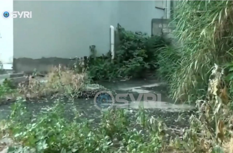 SYRI TV/ Elbasan, ujërat e zeza ‘rrethojnë’ pallatin, dhjetëra banorë në frikë nga infeksionet