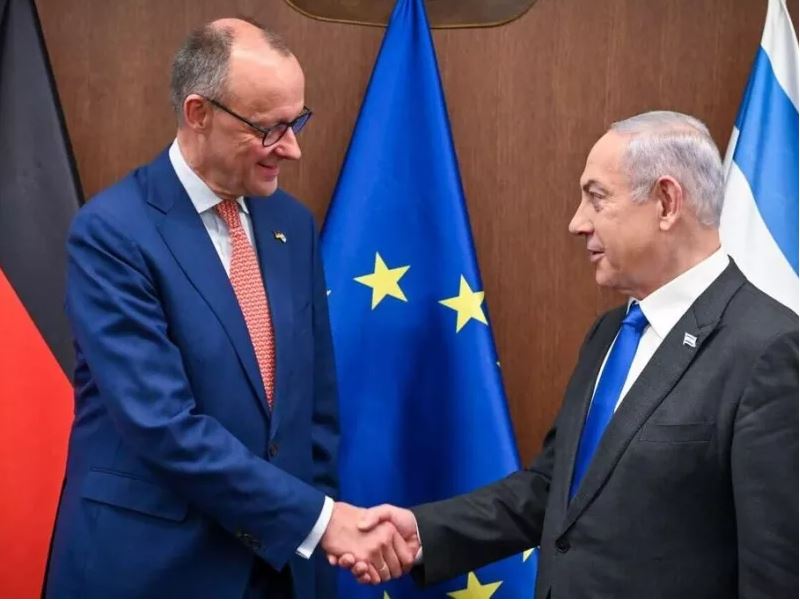 Telefonatë mes Netanyahut dhe Friderich Merz, kancelari gjerman kërkon përmirësimin e krizës humanitare në Gaza