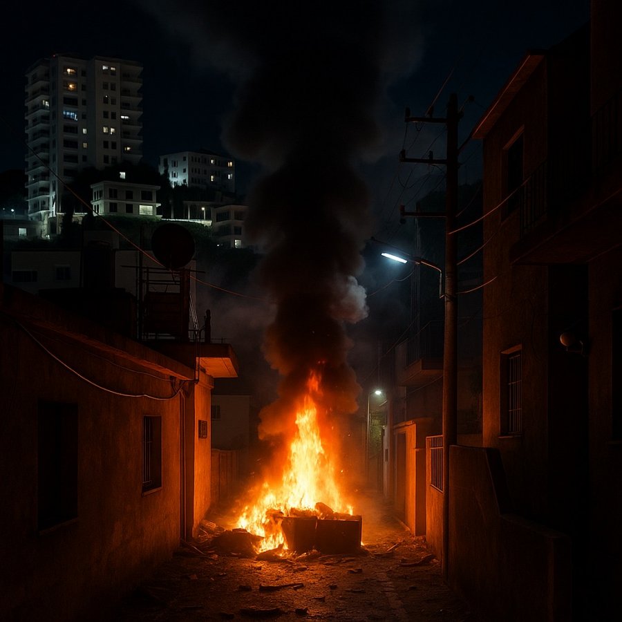 Tronditet Saranda/ Shpërthim me eksploziv pranë banesës së një të kërkuari, makina në flakë! Dëme të mëdha