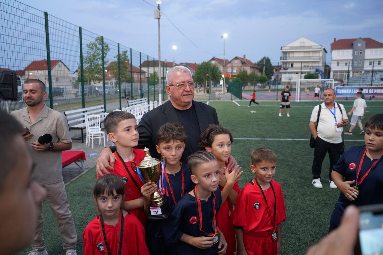 Ul siparin turneu në Preshevë, Presidenti Duka: Kënaqësi & emocion që isha këtu. Qëllimi ynë, të promovojmë futbollin e të motivojmë fëmijët të luajnë
