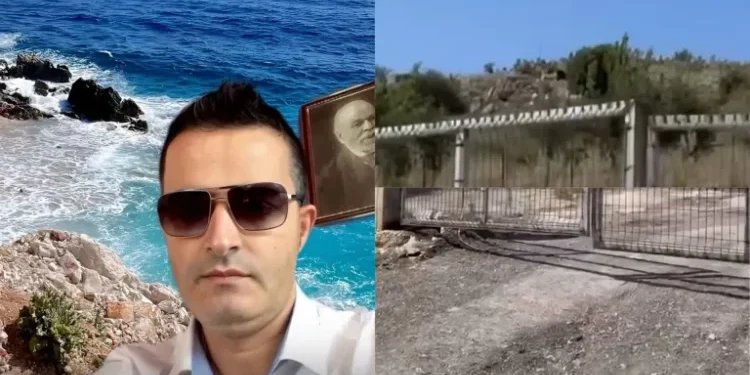 Vëllai i Termet Peçit zapton plazhin publik në Porto Palermo