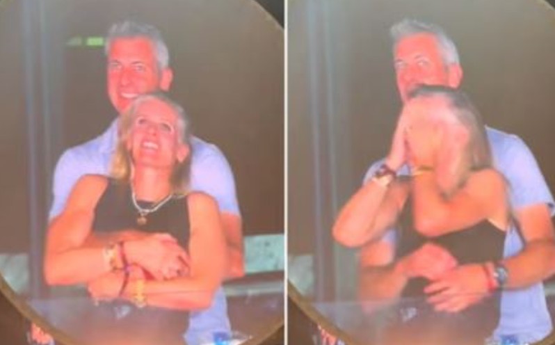 Videoja e tyre “pushtoi” rrjetin!  U kap me kolegun në koncertin e Coldplay, jep dorëheqjen Kristin Cabot