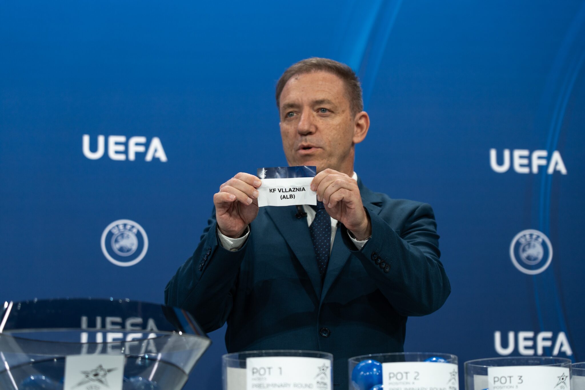 Vllaznia njeh kundërshtarët në fazën para-eliminatore të UEFA Futsal Champions League