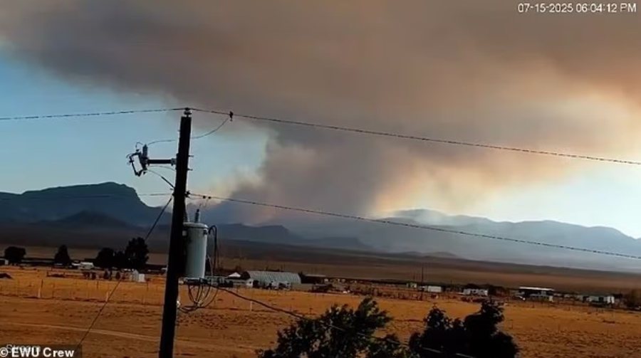 Zjarr i madh pranë “Zonës 51” në Nevada, shpërthejnë teoritë konspirative