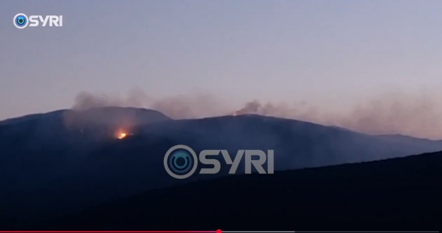 Zjarr në pyjet e Mamëzit në Kukës, e pamundur ndërhyrja e mjeteve zjarrfikëse