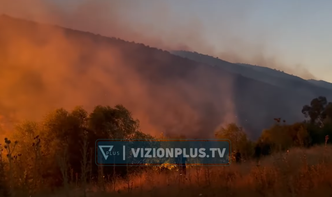 Zjarret kërcënojnë bregdetin, situatë kritike në Sasaj, Lukovë dhe Shën Vasil. Gjendje e rënduar edhe në Parkun e Lurës