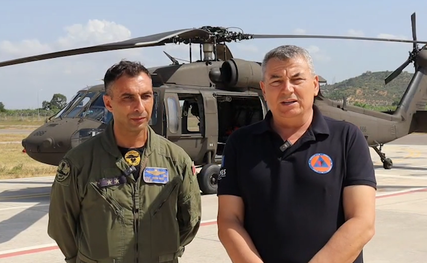 Zjarret nën kontroll, Çako: Falënderim për mbështetjen ndërkombëtare dhe sakrificën e forcave vendase