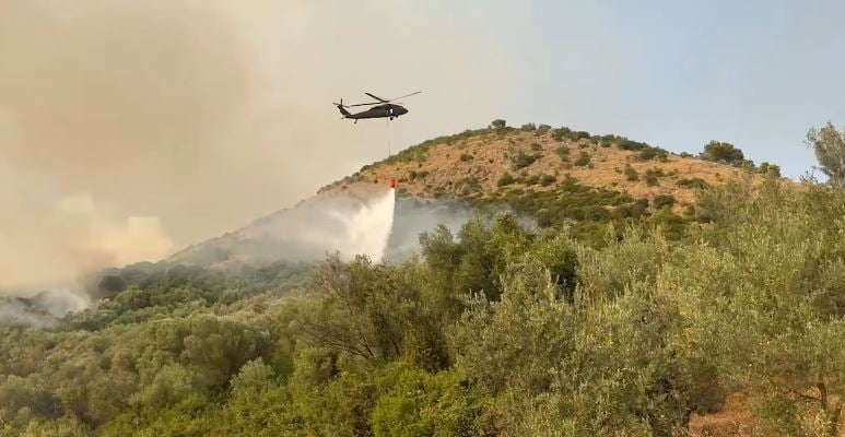 Zjarri në Delvinë, Vengu: Orët në vijim pritet të jenë të vështira