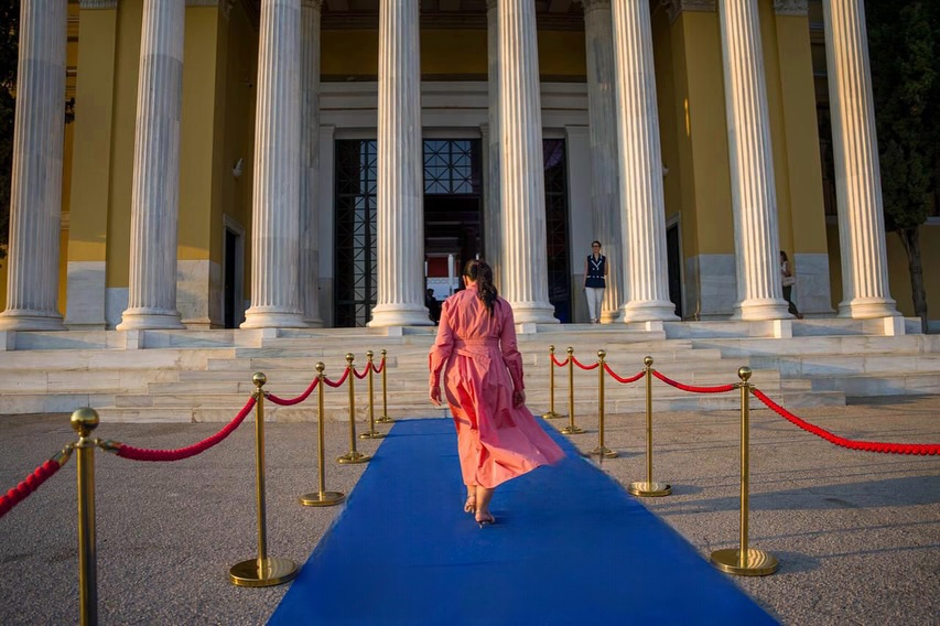 Zv/kryeministrja dhe ministre Belinda Balluku në mbrëmjen gala “20 vjet Komuniteti i Energjisë” në Athinë