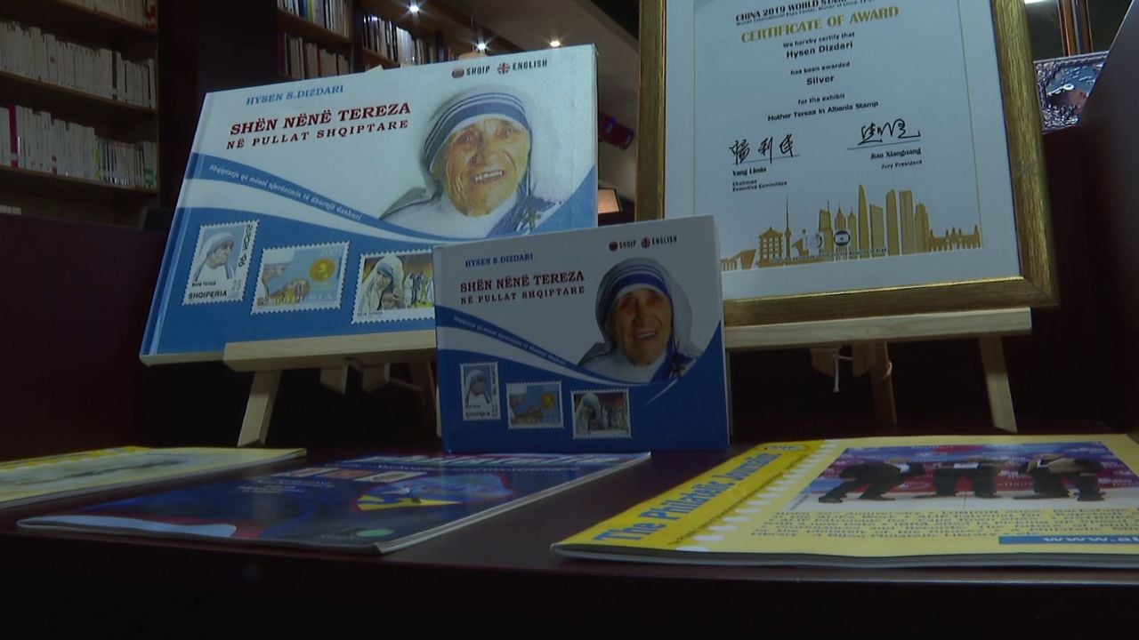 115-vjetori i lindjes së Nënë Terezës, Biblioteka Kombëtare hap ekspozitën filatelike dhe historiko-biografike për shenjtoren shqiptare