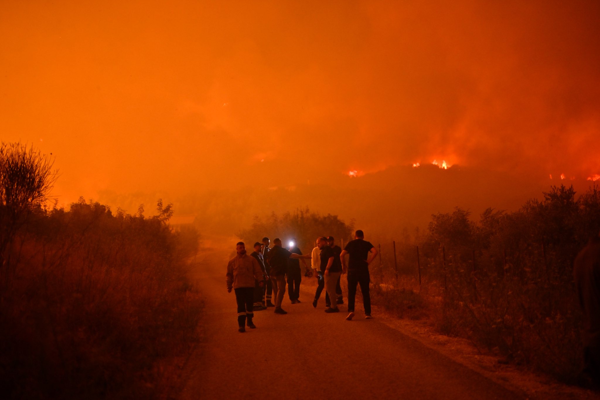 12 vatra zjarri janë në vend