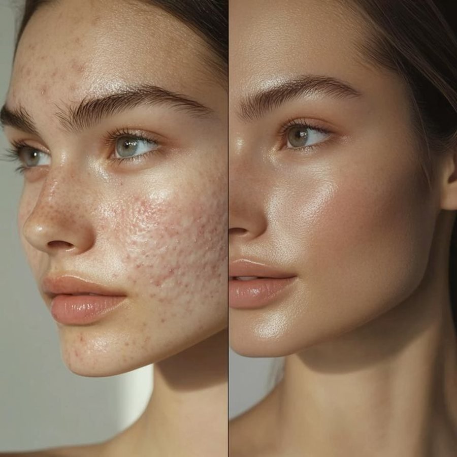 A është ushqimi me shuuumë kalori shkaktar i akneve? Përgjigjen dermatologët