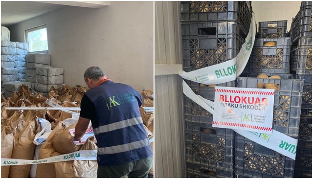 AKU dhe Tatimet godasin tregun agro-ushqimor në Shkodër/ Sekuestrohen 839 kg produkte pa dokumentacion